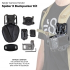 SpiderLight X BackPacker Kit.Zestaw SpiderX do mocowania aparatu 
