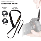 SpiderLight Spider Web Tether.Pasek do aparatu + 2 stalowe złącza