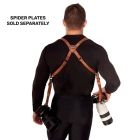 Szelki Reporterske SpiderPro Dual System v3 - BRĄZOWE  